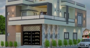 5 Marla Corner House Elevation Design