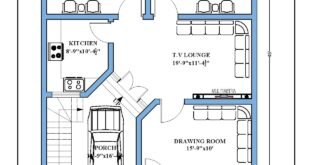 30x45 House Ground Floor Plan