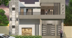 6 Marla Double Story Front Elevation Design