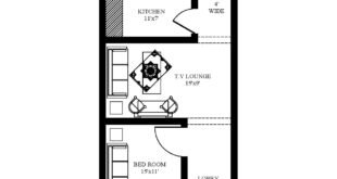 15x60 House Floor Plan