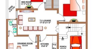 36x41 House Floor Plan