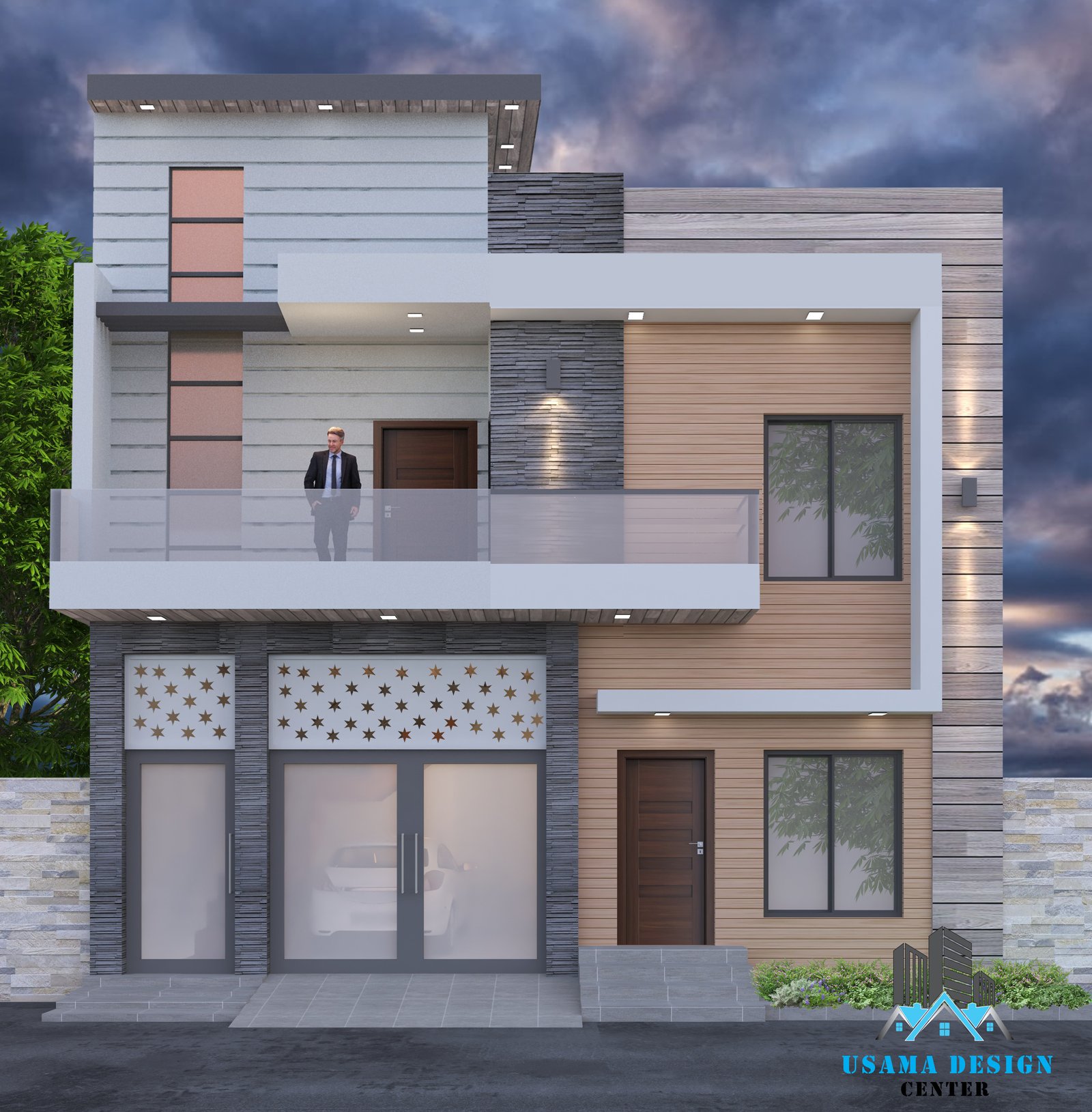 5 Marla Front Elevation Design