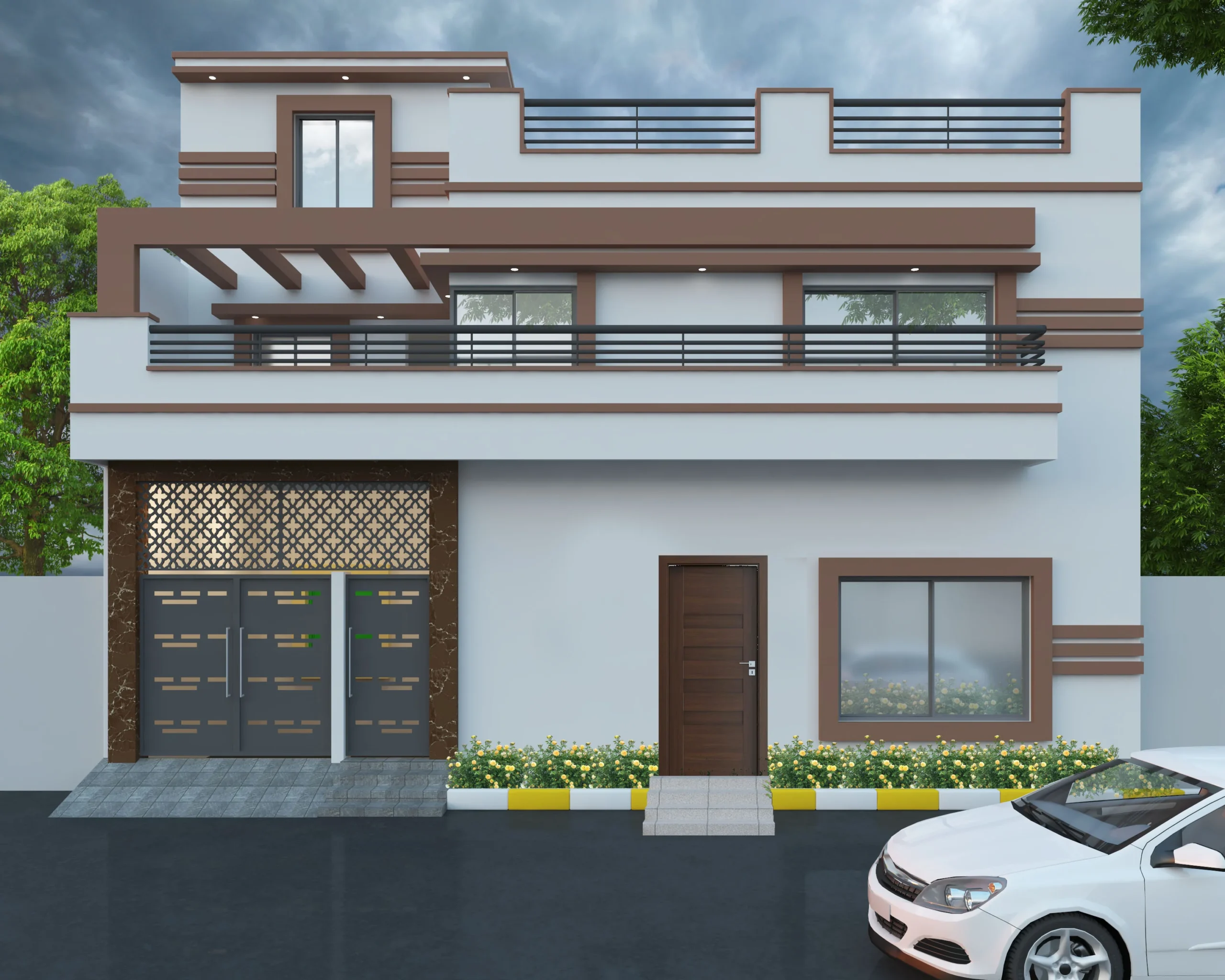 Modern House Elevation Design